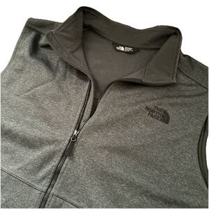 The North Face Apex Canyonwall Men’s XXL Gray Full Zip Windwall Soft Shell Vest